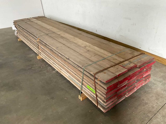 Gebruikte steigerdelen 400x20x3,2 cm (47x) - afbeelding 1 van  11