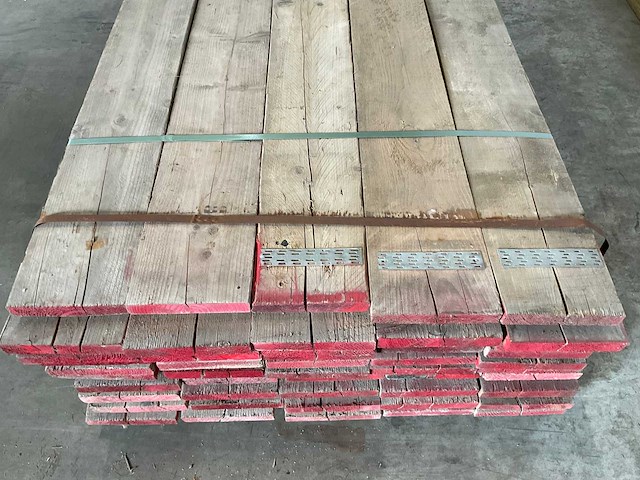 Gebruikte steigerdelen 400x20x3,2 cm (47x) - afbeelding 9 van  11