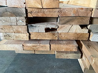 Gebruikte vuren balk geschaafd 600x27x7 cm (16x) - afbeelding 6 van  8