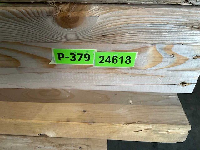 Gebruikte vuren balk geschaafd 600x27x7 cm (16x) - afbeelding 8 van  8