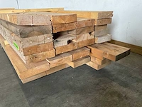 Gebruikte vuren balk geschaafd 600x27x7 cm (16x) - afbeelding 7 van  8