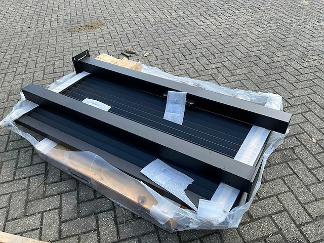 Gecoat poortdeur (2x) - afbeelding 3 van  7