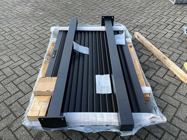 Gecoat poortdeur (2x) - afbeelding 4 van  7