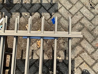 Gecoat spijlenhekwerk (2x) - afbeelding 4 van  4
