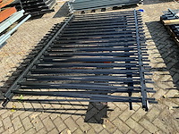 Gecoat spijlenhekwerk (3x) - afbeelding 2 van  6
