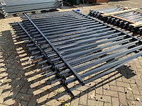 Gecoat spijlenhekwerk (3x) - afbeelding 3 van  6
