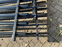 Gecoat spijlenhekwerk (3x) - afbeelding 3 van  4