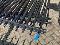 Gecoat spijlenhekwerk (3x) - afbeelding 4 van  4