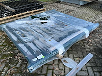 Gecoat spijlenhekwerk (3x) - afbeelding 1 van  3