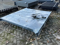 Gecoat spijlenhekwerk (3x) - afbeelding 3 van  3