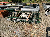 Gecoat spijlenhekwerk (3x) - afbeelding 1 van  4