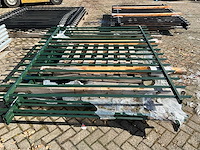 Gecoat spijlenhekwerk (3x) - afbeelding 3 van  4