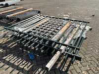 Gecoat spijlenhekwerk (3x) - afbeelding 4 van  4