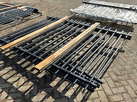 Gecoat spijlenhekwerk (4x) - afbeelding 3 van  6