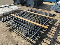 Gecoat spijlenhekwerk (4x) - afbeelding 4 van  6