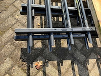Gecoat spijlenhekwerk (4x) - afbeelding 5 van  6