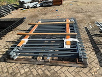 Gecoat spijlenhekwerk (4x) - afbeelding 2 van  6
