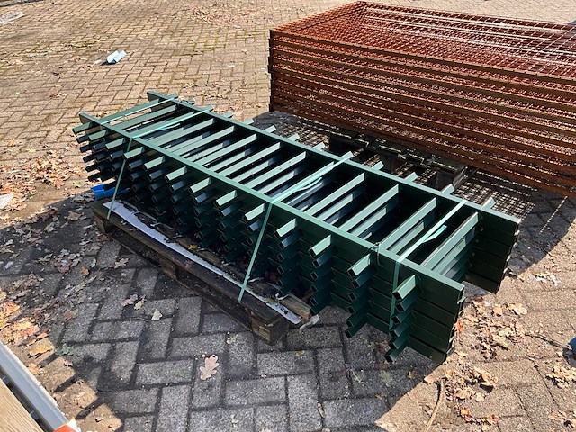 Gecoat spijlenhekwerk (6x) - afbeelding 3 van  4