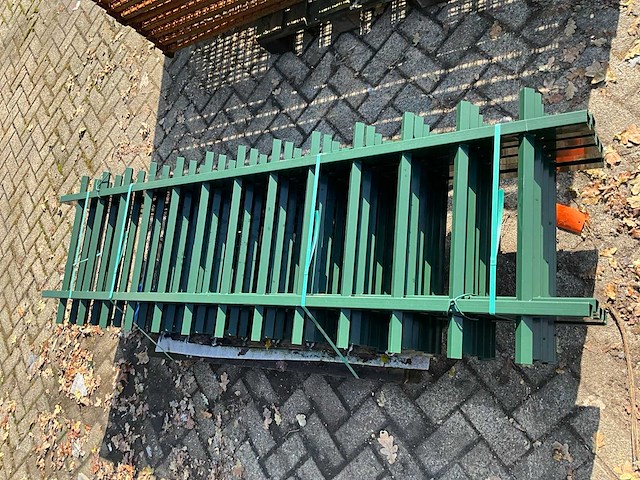 Gecoat spijlenhekwerk (6x) - afbeelding 4 van  4
