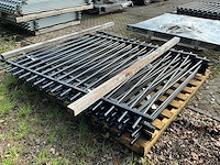 Gecoat spijlenhekwerk (6x) - afbeelding 3 van  5