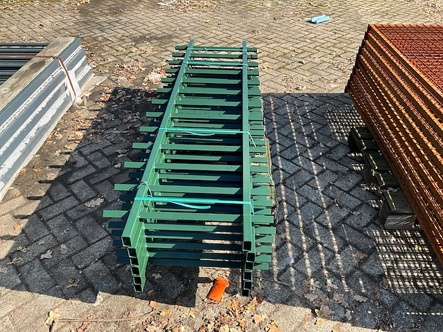 Gecoat spijlenhekwerk (6x) - afbeelding 2 van  2