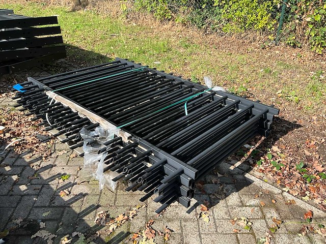 Gecoat spijlenhekwerk (6x) - afbeelding 5 van  5