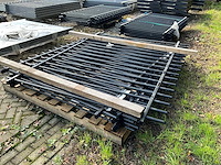 Gecoat spijlenhekwerk (6x) - afbeelding 3 van  3