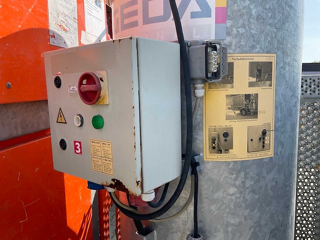 Geda 500 z/zp bouwlift - afbeelding 10 van  10