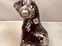 Gedecoreerd kikker sculptuur - afbeelding 3 van  5