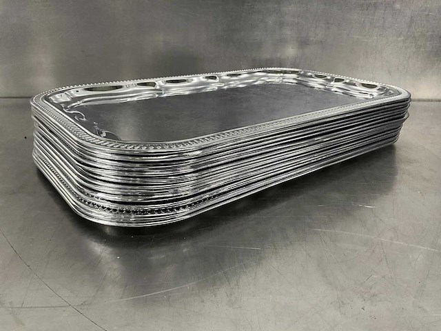 Gedecoreerde serveerschaal (16x) - afbeelding 2 van  3