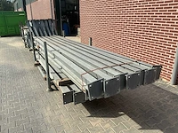 Gedemonteerde loods / schuur 36 x 12 m – verzinkte staalconstructie met houten gordingen - afbeelding 19 van  24