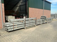 Gedemonteerde loods / schuur 36 x 12 m – verzinkte staalconstructie met houten gordingen - afbeelding 1 van  24