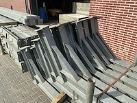 Gedemonteerde loods / schuur 36 x 12 m – verzinkte staalconstructie met houten gordingen - afbeelding 21 van  24