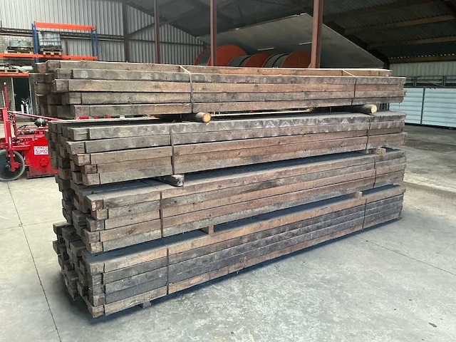 Gedemonteerde loods / schuur 36 x 12 m – verzinkte staalconstructie met houten gordingen - afbeelding 5 van  24
