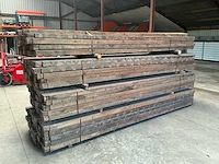 Gedemonteerde loods / schuur 36 x 12 m – verzinkte staalconstructie met houten gordingen - afbeelding 5 van  24