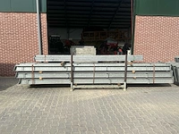 Gedemonteerde loods / schuur 36 x 12 m – verzinkte staalconstructie met houten gordingen - afbeelding 12 van  24