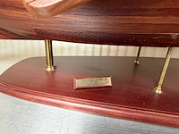 Gedetailleerd houten scheepsmodel botter 1912 - afbeelding 5 van  8