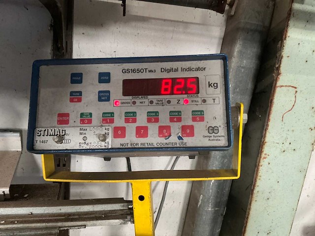 Gedge systems gs1650tmk3 palletweegschaal 2000kg - afbeelding 5 van  5
