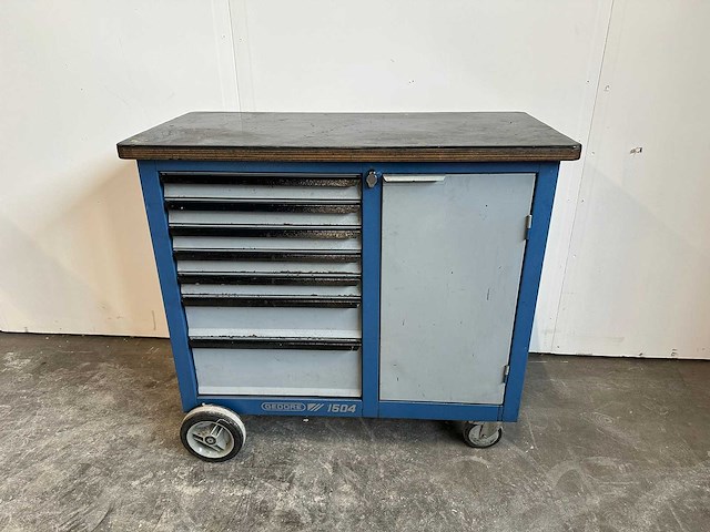 Gedore - 1504 - gereedschapswagen - afbeelding 1 van  12