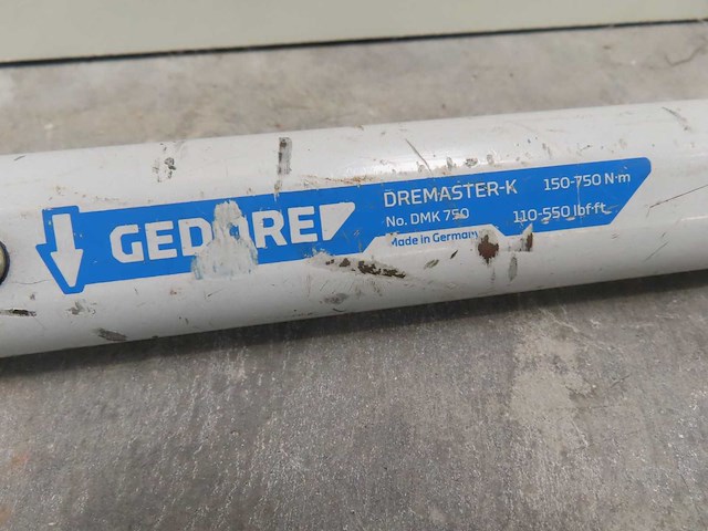 Gedore - dremaster-k dmk 750 - momentsleutel - afbeelding 2 van  3