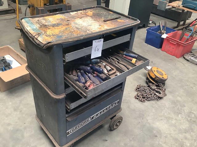 Gedore - gereedschap kar - afbeelding 1 van  5