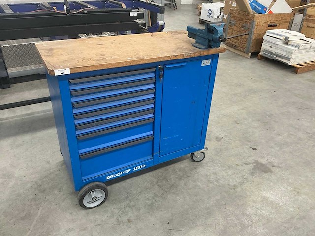 Gedore 1504 gereedschapswagen - afbeelding 1 van  19