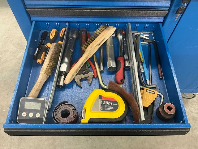 Gedore 1504 gereedschapswagen - afbeelding 16 van  19