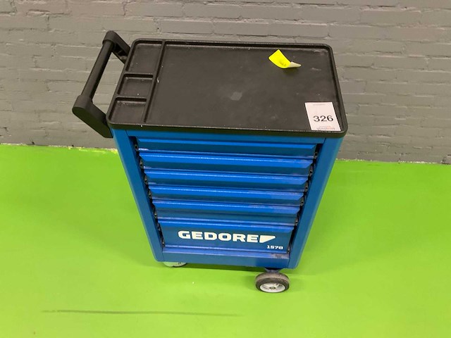 Gedore 1578 gereedschapswagen - afbeelding 2 van  4
