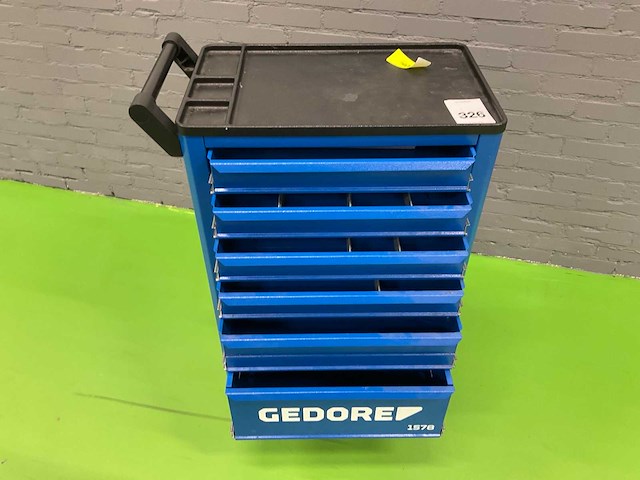 Gedore 1578 gereedschapswagen - afbeelding 3 van  4
