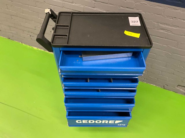 Gedore 1578 gereedschapswagen - afbeelding 3 van  4