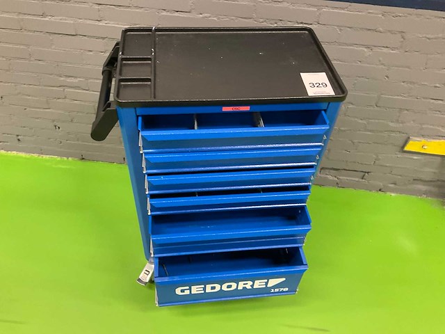 Gedore 1578 gereedschapswagen - afbeelding 3 van  4