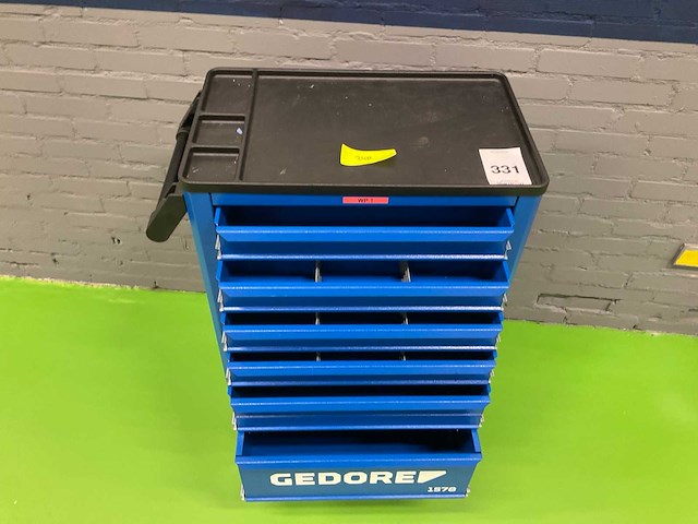 Gedore 1578 gereedschapswagen - afbeelding 3 van  4