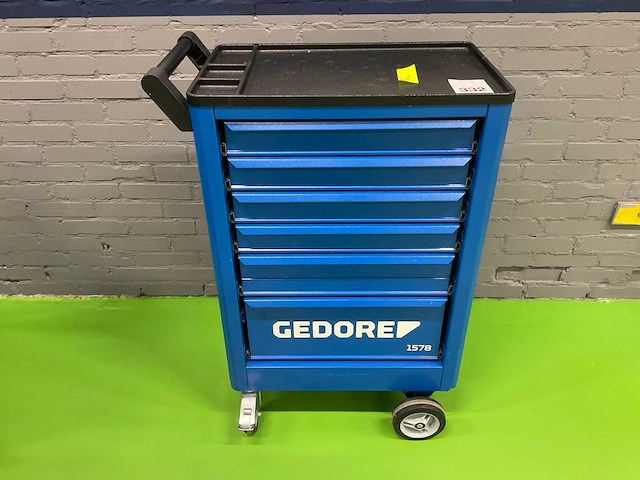 Gedore 1578 gereedschapswagen - afbeelding 1 van  4
