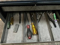 Gedore adjudant 1580 5-lades mobiele gereedschapskast - afbeelding 6 van  7